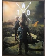 TWD The Walking Dead NYCC 2019 Limited Edition Poster - Darryl, Carol, M... - $24.49