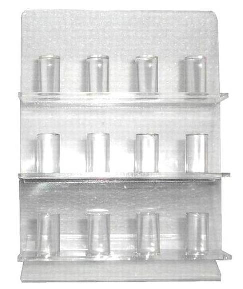 STAND UP COUNTER ACRYLIC RING DISPLAY acyrlic holder NEW rings store rac... - $18.95