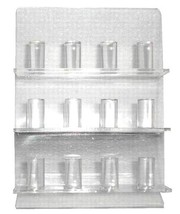 STAND UP COUNTER ACRYLIC RING DISPLAY acyrlic holder NEW rings store rac... - £14.91 GBP