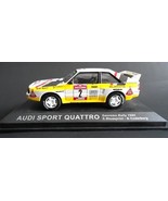 Miniature collectible Audi Sport Quattro Sanremo Rally 1984 1:43 - $68.38 CAD