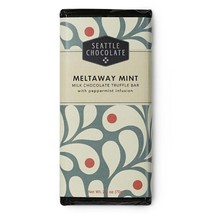 Seattle Chocolate Meltaway Mint Truffle Bar 2.5 Oz - $10.56