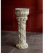 interoknack Victorian Floral Planter with Pedestal, Renaissance Home Dec... - €684,01 EUR