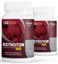 2 Pack Astroton Ginseng &amp; Maca H4, multivitamin and restorative-60 Table... - $71.27