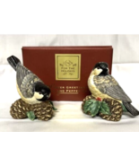 Lenox Winter Greetings Chickadee Salt &amp; Pepper Shakers - $740.28 MXN