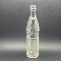 Vintage NEHI Soda Bottle 9 Oz Oakland California Clear Embossed Raised D... - $7.84