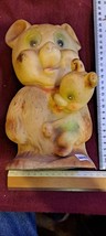 Vintage 1950s rubber Teddy bear toy [GAM10235] - $1,045.37 MXN