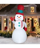 Holiday Time 10 Foot Tall Vintage Snowman Christmas Airblown Inflatable ... - $1,457.30 MXN
