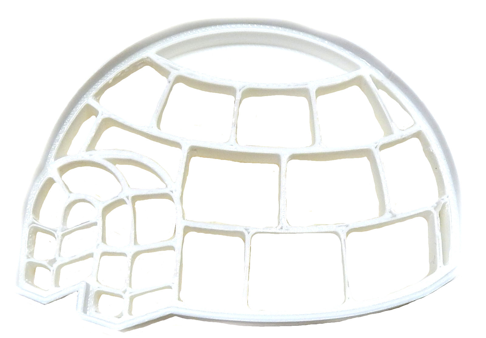 Igloo Blocks Snow Ice Cold Winter Shelter Cookie Cutter Made in USA PR2317 - $3.99