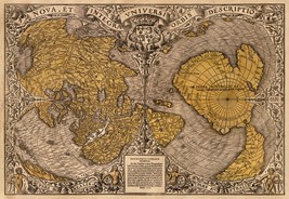 11207.Decoration Poster.Home room Wall art decor.1531 World Map.Ancient history - £12.98 GBP+