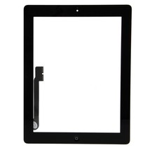 Black Touch Digitizer + Home Button + Adhesive Camera Bracket for iPad 3... - $13.99