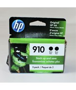 HP 910 Original Ink Cartridges, 2 Pack, Black (Exp: 09/2022) - £18.99 GBP