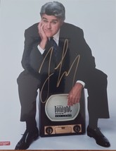 The Tonight Show JAY LENO Rare Hand Signed Autographed 8x10 Photo RCA COA - £50.34 GBP