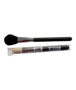 Mac 168S Synthetic Angled Contour BRUSH &amp; MAC 129 Synthetic Powder/Blush - $733.64 MXN