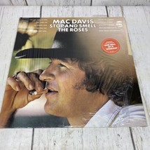 Mac Davis - &quot;Stop and Smell The Roses&quot; - Columbia Vinyl LP, Country, 1974 Shrink - £3.10 GBP
