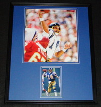 Dan Fouts Signed Framed 16x20 Photo Display Chargers - £77.89 GBP