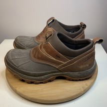 LL Bean TEK 2.5 Storm Chaser 5 Brown Leather Duck Waterproof Mens Size 9.5 Shoes - £42.63 GBP