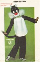Vtg 1978 Childs Looney Tunes Sylvester Cat Halloween Costume Sew Pattern 2-12 - £11.18 GBP