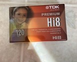 TDK Hi8 MP 120min Camcorder Video Tape P6-120HP NEW SEALED - $11.29