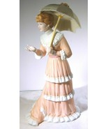1999 Miss Georgia With Parasol HOMCO 88012-99 Vintage 8.25&quot; H Retired Ne... - $29.25
