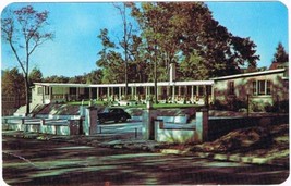 North Carolina Postcard Hendersonville Terrace Court Hotel - $2.05