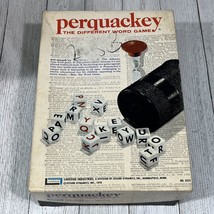 Vintage Perquackey No. 8313 The Different Word Game Lakeside 1970 Complete - $11.34