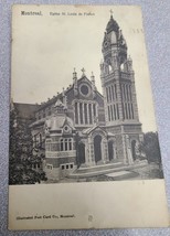 Canada Montreal L&#39;Eglise de St. Louis de France Vintage Postcard  - $9.89