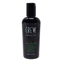 American Crew 3-In-1 Tea Tree Shampoo Conditioner Body Wash 3.3oz 100ml - $12.24