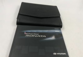 2011 Hyundai Sonata Owners Manual Handbook Set with Case OEM J03B35005 - £14.14 GBP