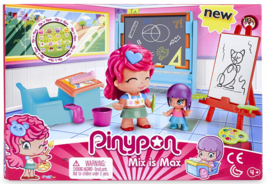 Pinypon Drawing Art Class with Dolls &amp; Accessories, Stimulates Fun &amp; Creativity - £28.53 GBP