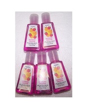 Bath &amp; Body Works Raspberry Tangerine PocketBac Anti Bacterial Hand Sanitizer x5 - £13.62 GBP