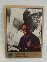 1992 Leaf Studio Baseball Card #165 Alex Cole - £0.78 GBP
