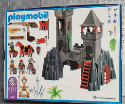 NEW! SEALED!  Playmobil  5757 Dragon Fortress Vintage 2005  nr-Perfect c... - $135.45