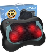 Zyllion Shiatsu Back And Neck Massager With Heat - 3D Kneading Deep, Zma-13 - $1,965.27 MXN