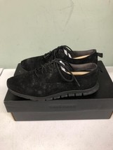 Cole haan Women&#39;s Zerogrand Wingtip Oxford Sneaker W06084 Black  Size 5M - £26.64 GBP