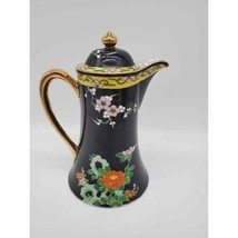 Flowery Porcelain Teapot - Made in Japan - £17.65 GBP