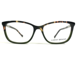Lucky Brand Eyeglasses Frames D225 GREEN/TORT GRADIENT Square Full Rim 5... - £32.95 GBP