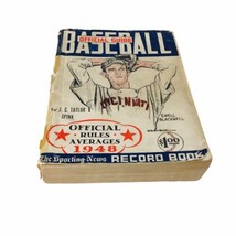 1948 The Sporting News Official Baseball Guide Book - Spink - £26.08 GBP