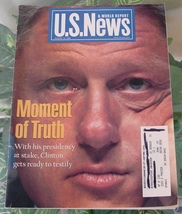 August 10, 1998 US NEWS &amp; WORLD REPORT-Bill Clinton-Zapata-GM + - £15.80 GBP