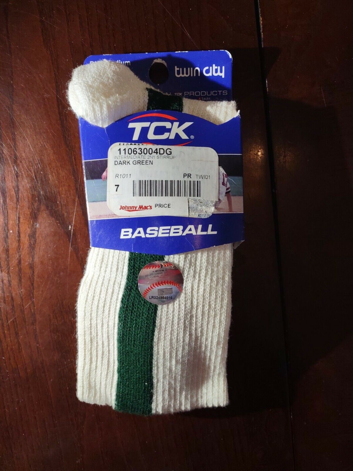 TCK Medium Dark Green Stirrup Socks Baseball - $16.71