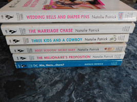 Silhouette Romance Natalie Patrick lot of 6 Contemporary Romance Paperbacks - £5.74 GBP