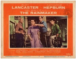 *THE RAINMAKER (1956) Depression Era Hepburn, Bridges, Holliman &amp; Prud&#39;Homme #2 - £27.40 GBP