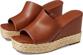 Kenneth Cole Reaction Women&#39;s Maria Mule Cognac Open Toe Wedge Sandals S... - $28.50