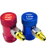 Quick Coupler Connector Adapters Air Conditioning R1234yf Refrigerant - £27.92 GBP