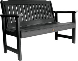 Highwood Ad-Benw2-Bke Lehigh Garden Bench, 4 Feet, Black - $507.94