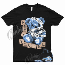 ANTI T Shirt to Match MVP UNC University Blue Mid High Toe Dunk 1 Black White - £18.44 GBP+