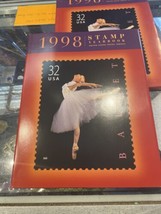 1998 US Commemorative Stamp Yearbook Album  by the USPS Book &amp; DJ only N... - £6.05 GBP