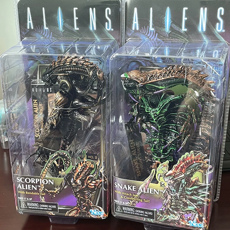 NECA Scorpion Snake Alien Figure Aliens VS Predator 13th Lineup Sgt Apone Snake - £31.57 GBP+
