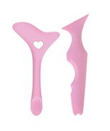 ysuovuf 2Pcs Eyeliner Stencils 5 in 1 Silicone Winged Tip for Eyebrows E... - $146.52 MXN