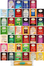 Twinings Tea Bags Sampler Assortment Variety Pack with  Honey Stix, 40 Count - £17.85 GBP