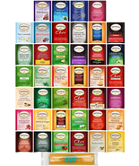 Twinings Tea Bags Sampler Assortment Variety Pack with  Honey Stix, 40 C... - £17.74 GBP